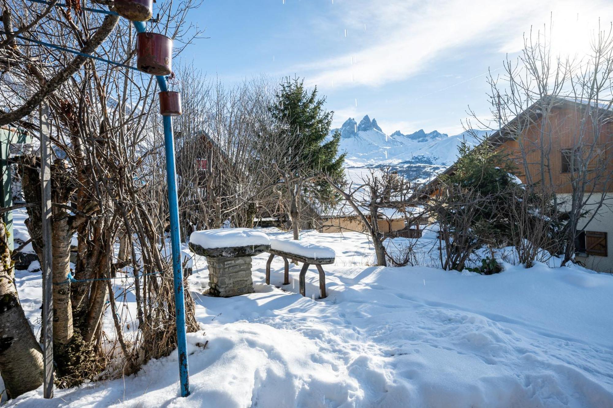 Chalet Les Aiguilles Альбье-Монрон Экстерьер фото