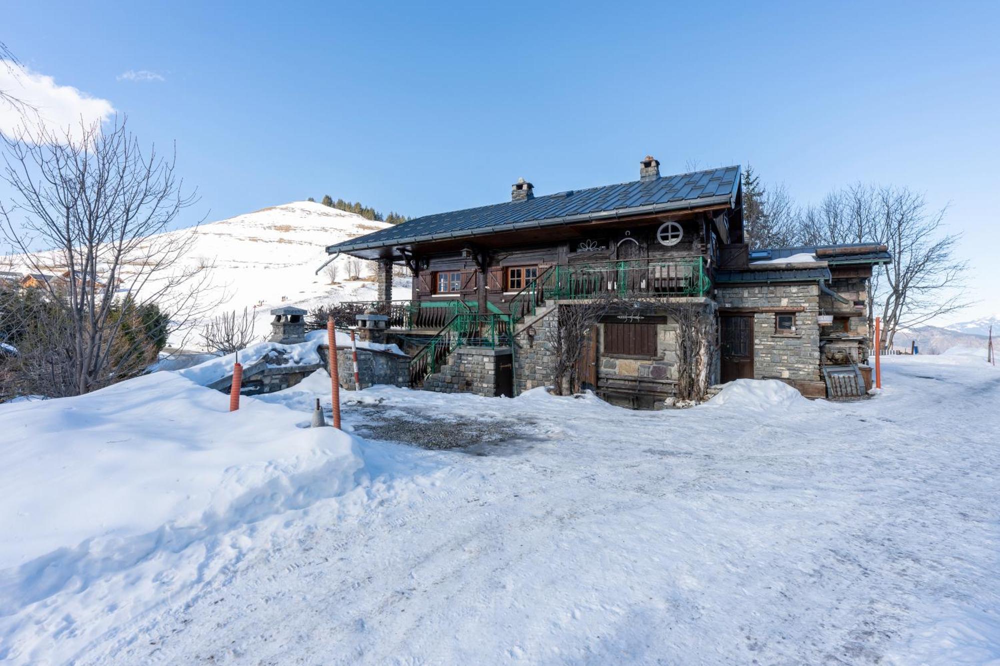 Chalet Les Aiguilles Альбье-Монрон Экстерьер фото