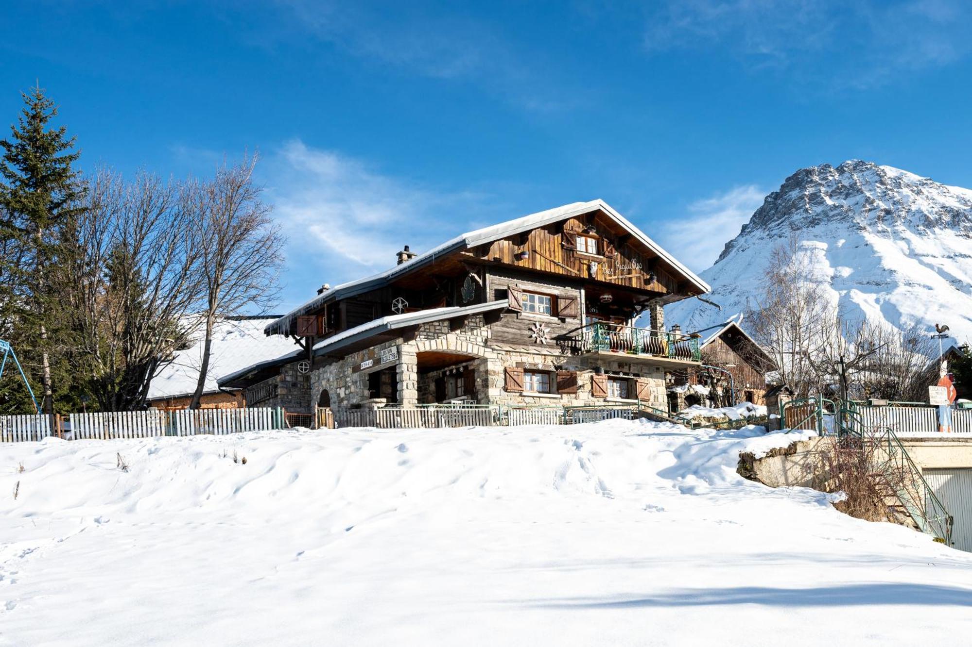 Chalet Les Aiguilles Альбье-Монрон Экстерьер фото