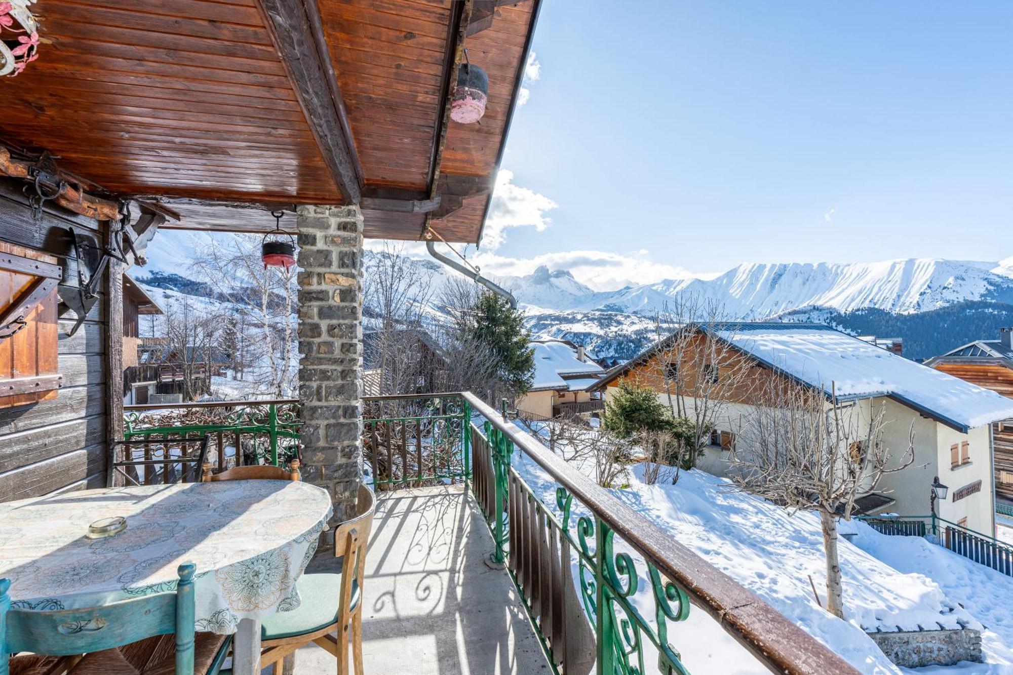 Chalet Les Aiguilles Альбье-Монрон Экстерьер фото