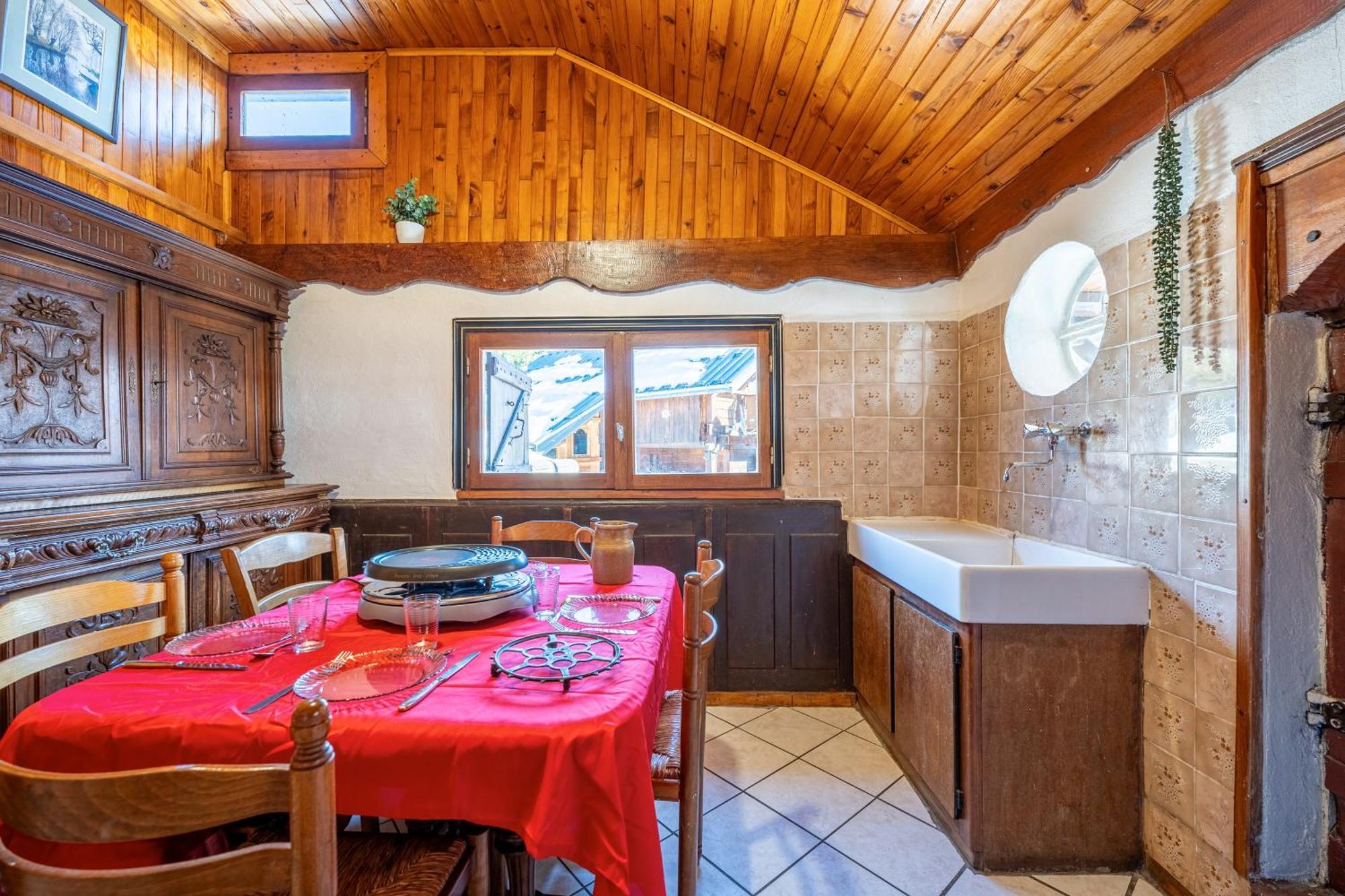 Chalet Les Aiguilles Альбье-Монрон Экстерьер фото